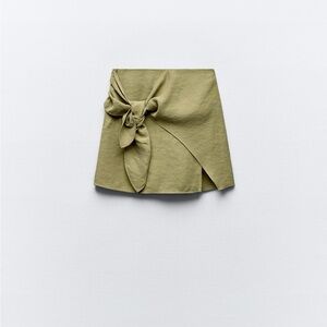 ZARA Knotted Skort